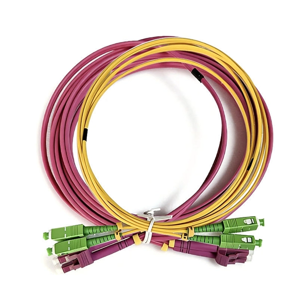 Lightning strike damages fiber optic cable