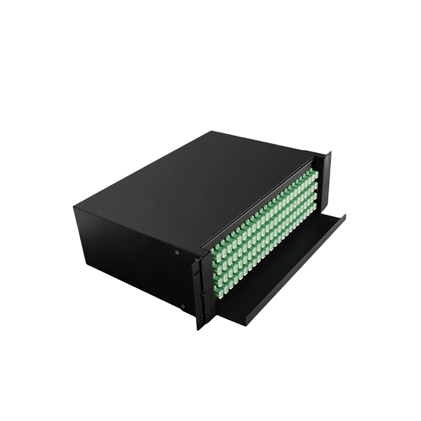 Cable leads to the floor distribution box