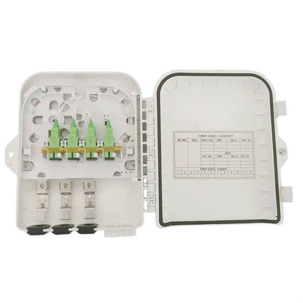 Does a two-core fiber optic cable require a terminal box 