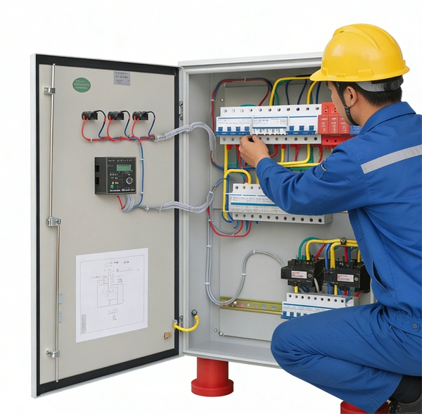 Power supply reversed in integrated base station