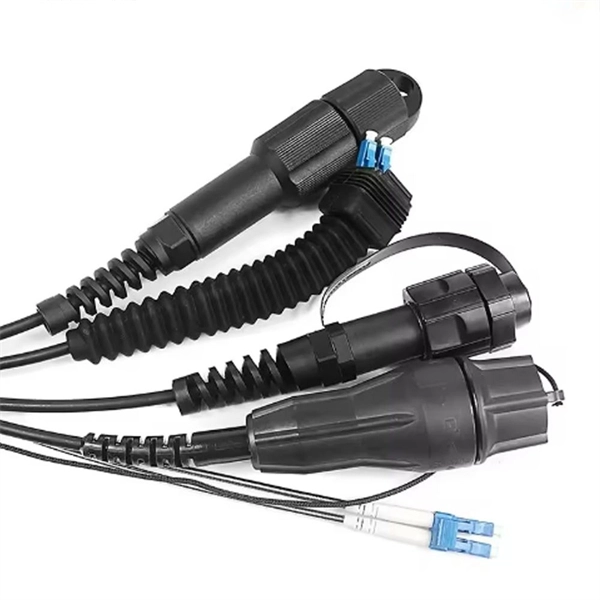 Fiber Optic Cable Compression