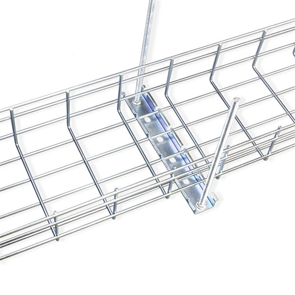 Installation of cable trays for underground wells