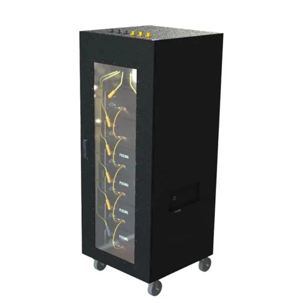 Low-loss delivery time for fiber optic cable trays for oil pipeline monitoring