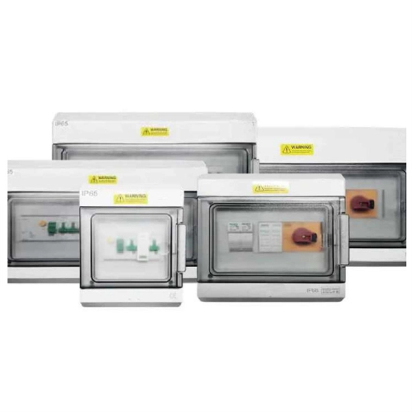 Wiring requirements at the bottom of the three-level distribution box